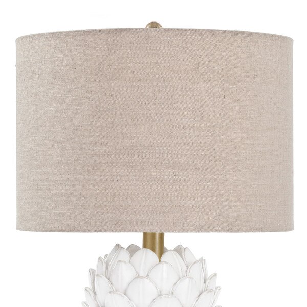 Leafy Artichoke Ceramic Table Lamp